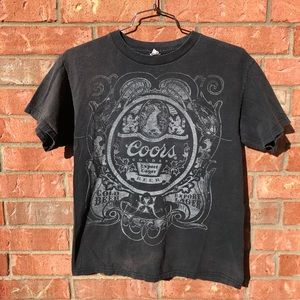 Vintage coors light shirt